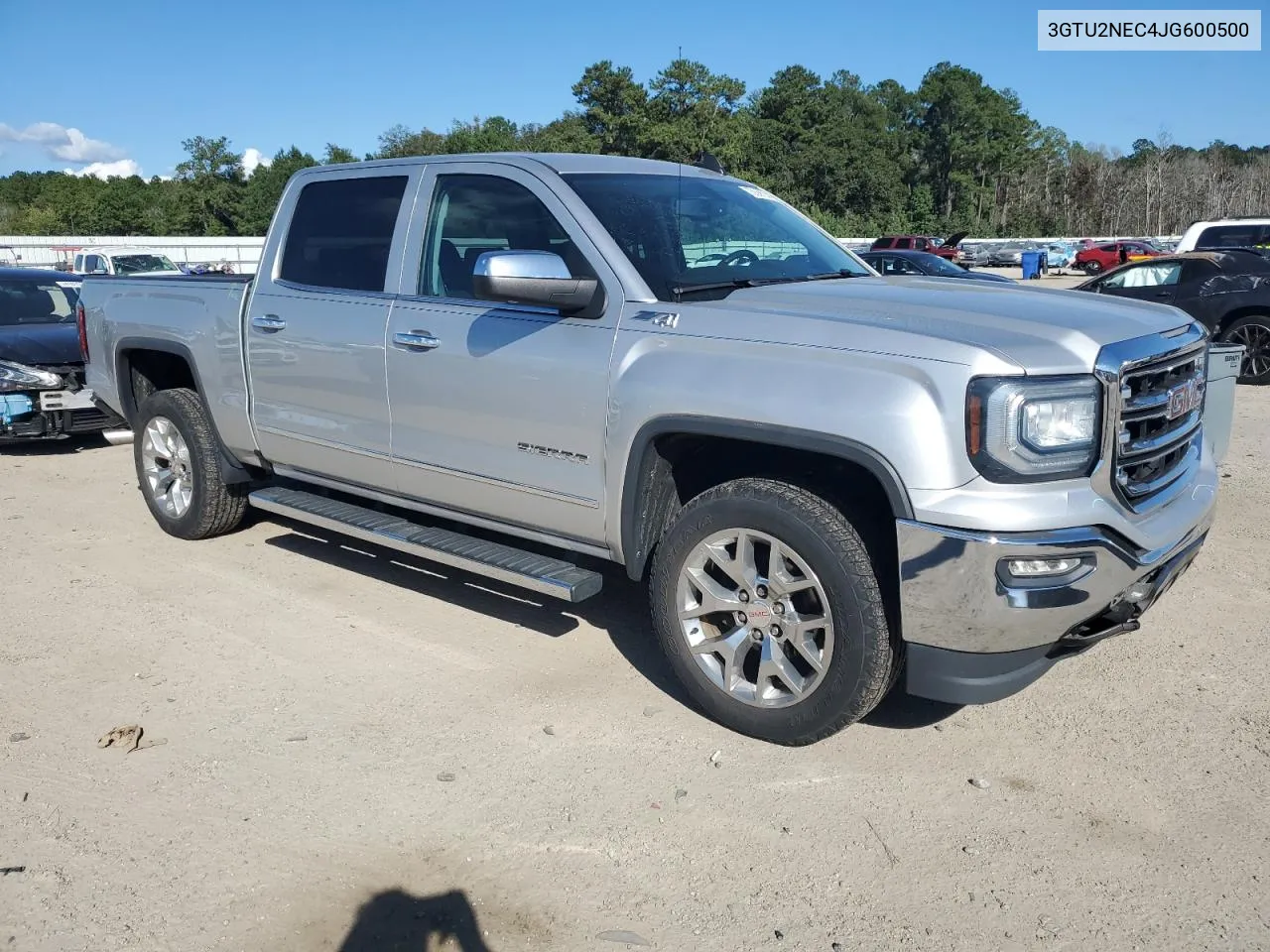 2018 GMC Sierra K1500 Slt VIN: 3GTU2NEC4JG600500 Lot: 73638724