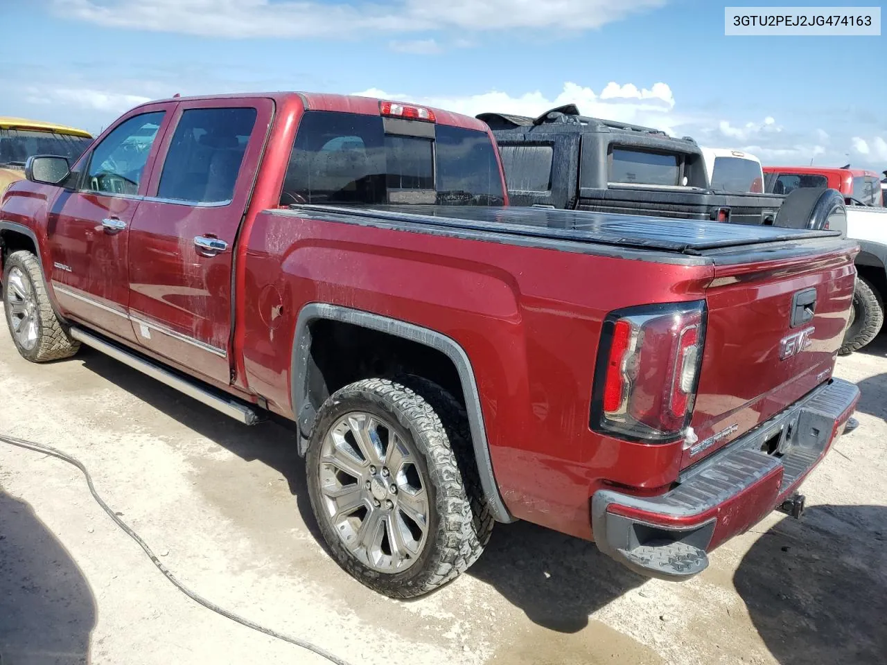 3GTU2PEJ2JG474163 2018 GMC Sierra K1500 Denali