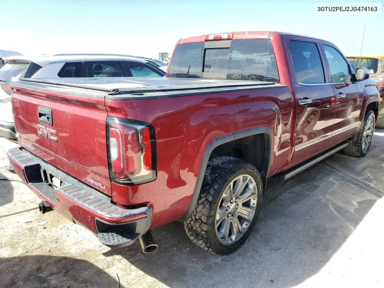 3GTU2PEJ2JG474163 2018 GMC Sierra K1500 Denali