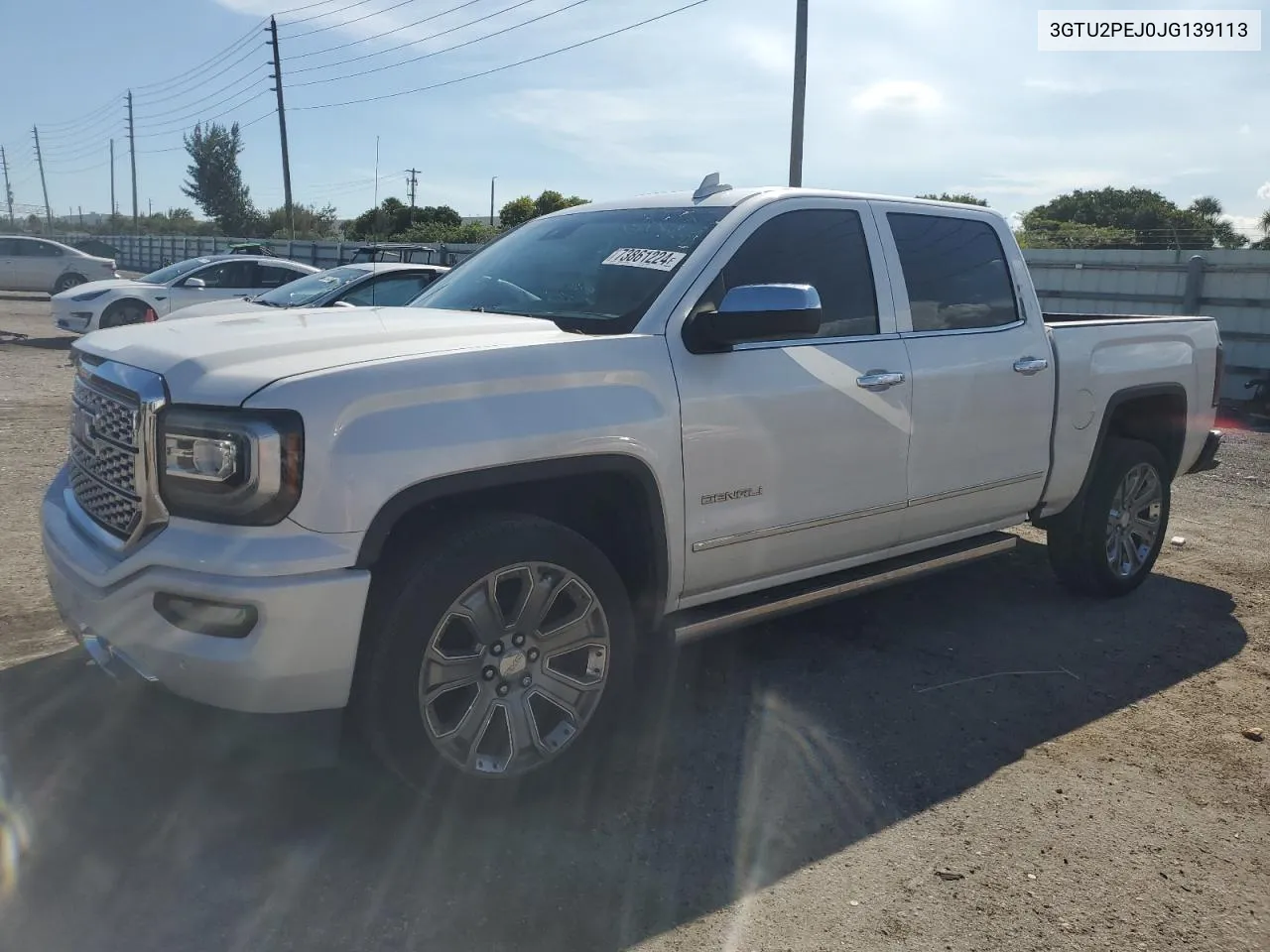 3GTU2PEJ0JG139113 2018 GMC Sierra K1500 Denali