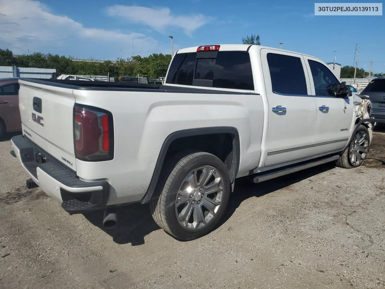 3GTU2PEJ0JG139113 2018 GMC Sierra K1500 Denali