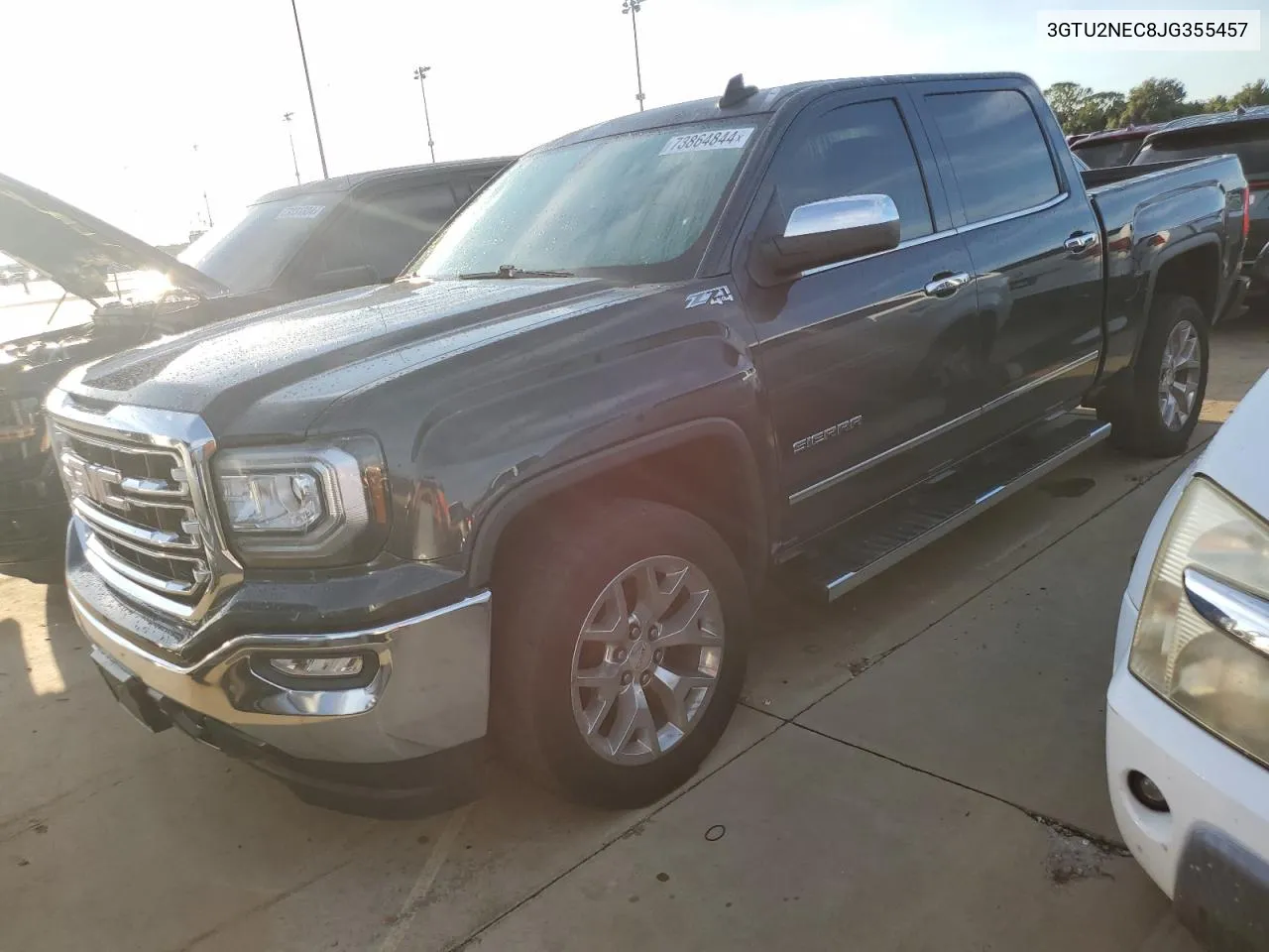 2018 GMC Sierra K1500 Slt VIN: 3GTU2NEC8JG355457 Lot: 73864844