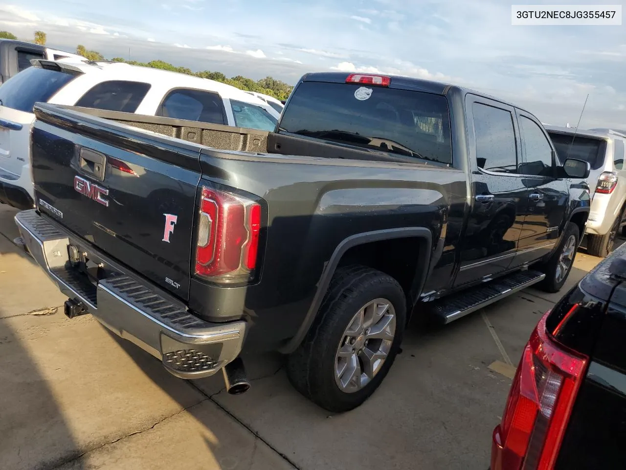 2018 GMC Sierra K1500 Slt VIN: 3GTU2NEC8JG355457 Lot: 73864844