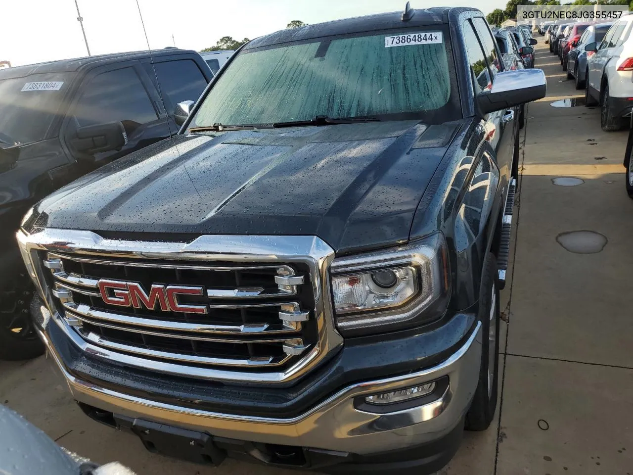 2018 GMC Sierra K1500 Slt VIN: 3GTU2NEC8JG355457 Lot: 73864844