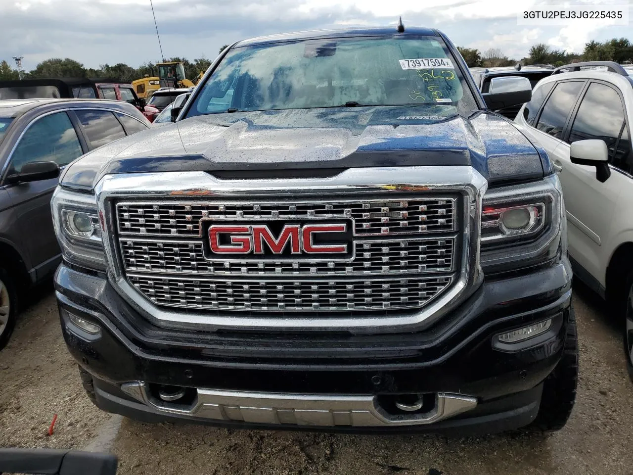 2018 GMC Sierra K1500 Denali VIN: 3GTU2PEJ3JG225435 Lot: 73917594