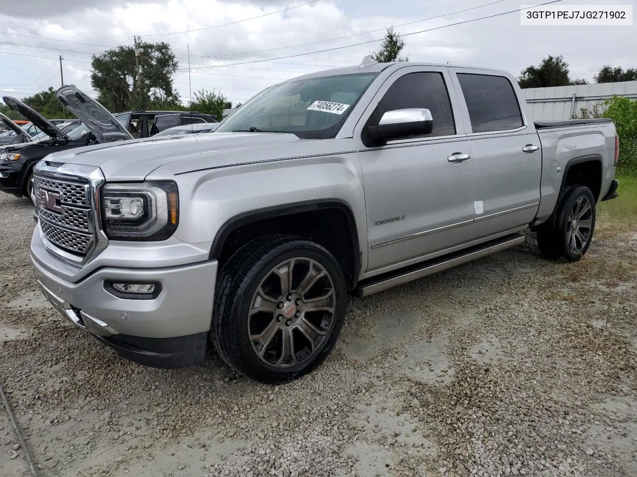 2018 GMC Sierra C1500 Denali VIN: 3GTP1PEJ7JG271902 Lot: 74056274