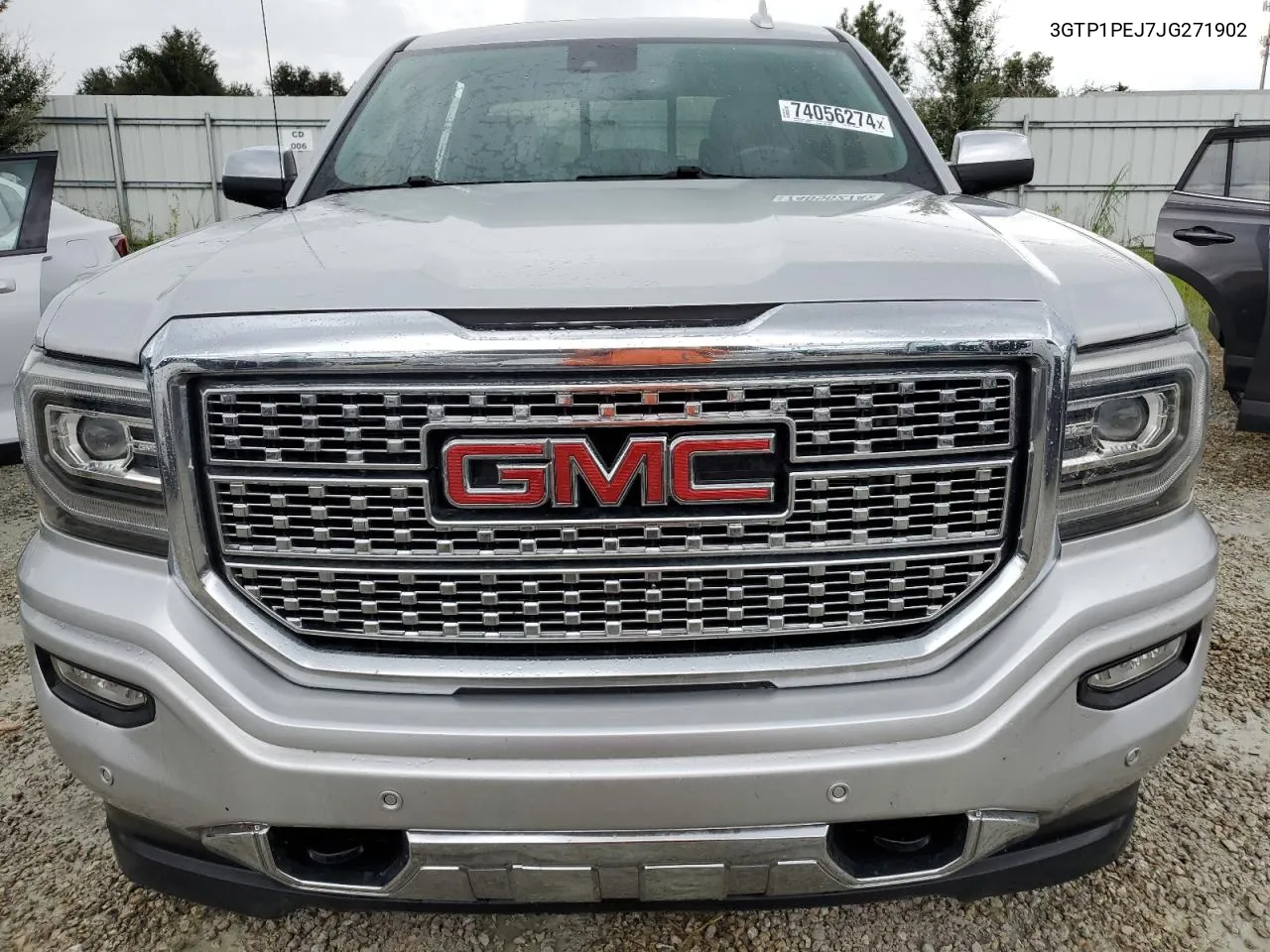 2018 GMC Sierra C1500 Denali VIN: 3GTP1PEJ7JG271902 Lot: 74056274