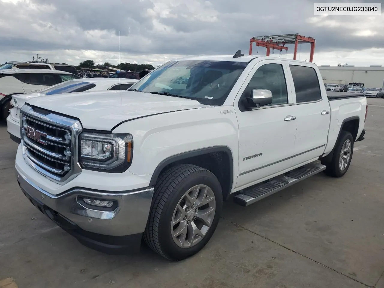 2018 GMC Sierra K1500 Slt VIN: 3GTU2NEC0JG233840 Lot: 74077194