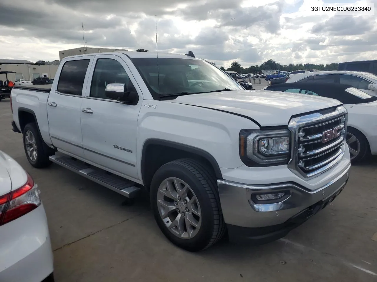 2018 GMC Sierra K1500 Slt VIN: 3GTU2NEC0JG233840 Lot: 74077194