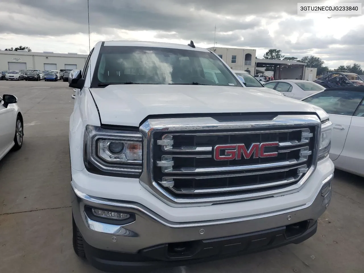 2018 GMC Sierra K1500 Slt VIN: 3GTU2NEC0JG233840 Lot: 74077194