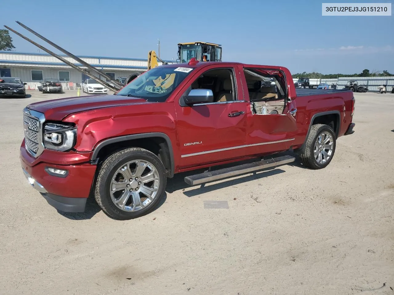 2018 GMC Sierra K1500 Denali VIN: 3GTU2PEJ3JG151210 Lot: 74115684