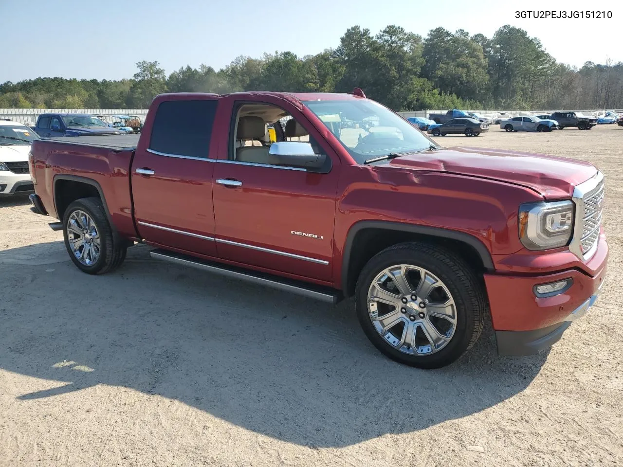 2018 GMC Sierra K1500 Denali VIN: 3GTU2PEJ3JG151210 Lot: 74115684