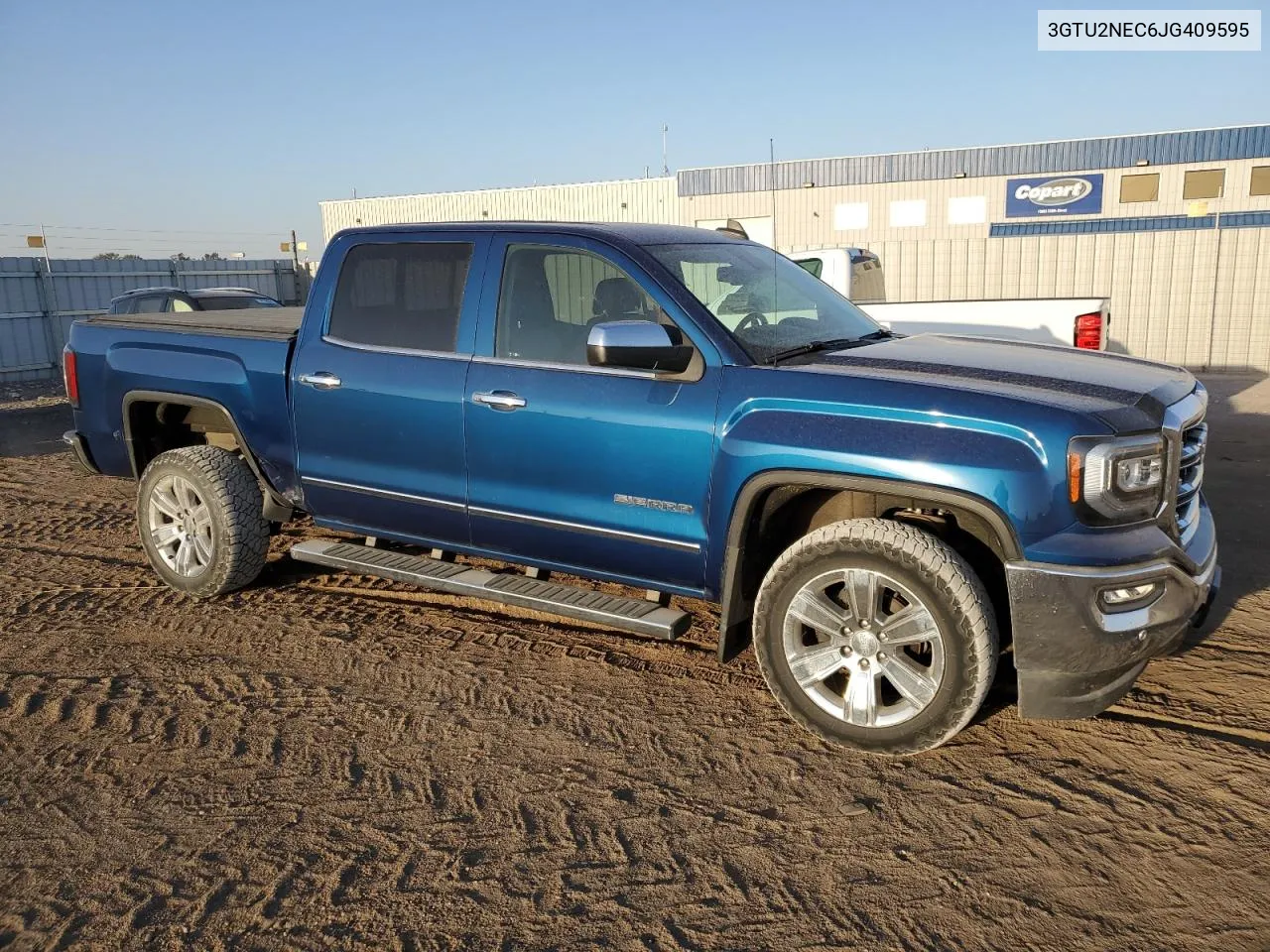 2018 GMC Sierra K1500 Slt VIN: 3GTU2NEC6JG409595 Lot: 74207774