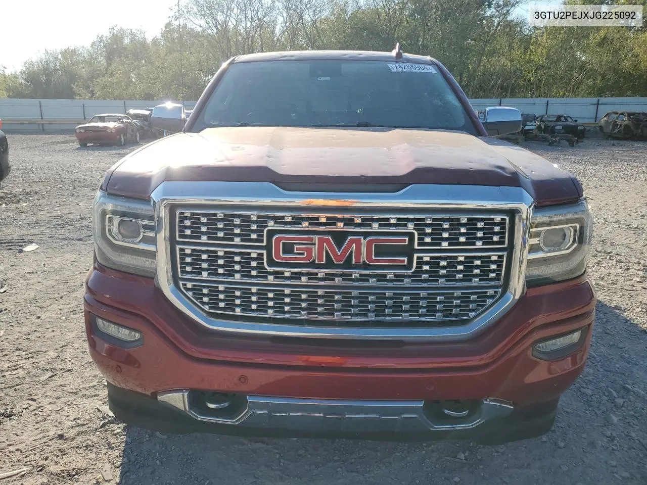 2018 GMC Sierra K1500 Denali VIN: 3GTU2PEJXJG225092 Lot: 74286904