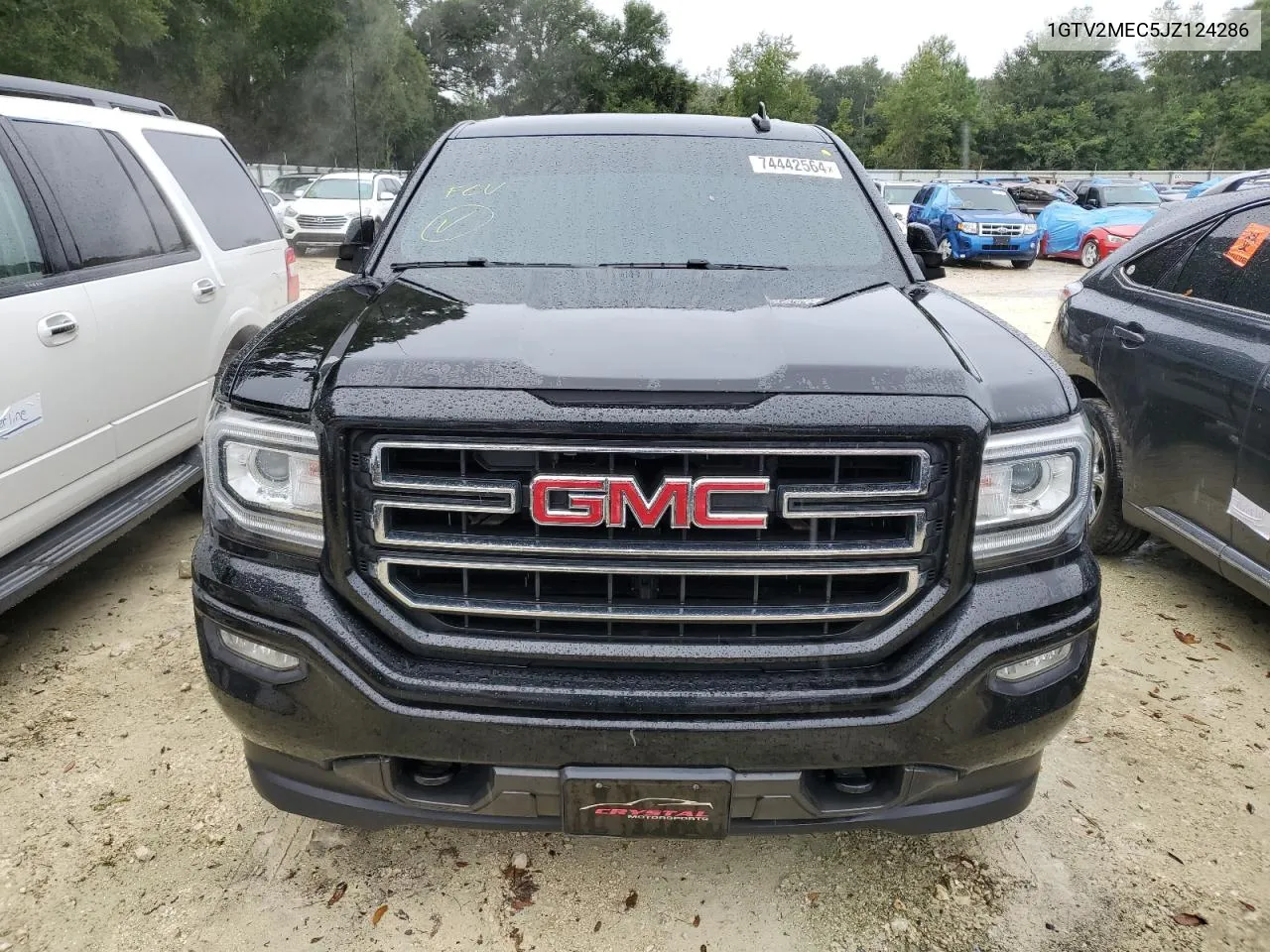 2018 GMC Sierra K1500 Sle VIN: 1GTV2MEC5JZ124286 Lot: 74442564