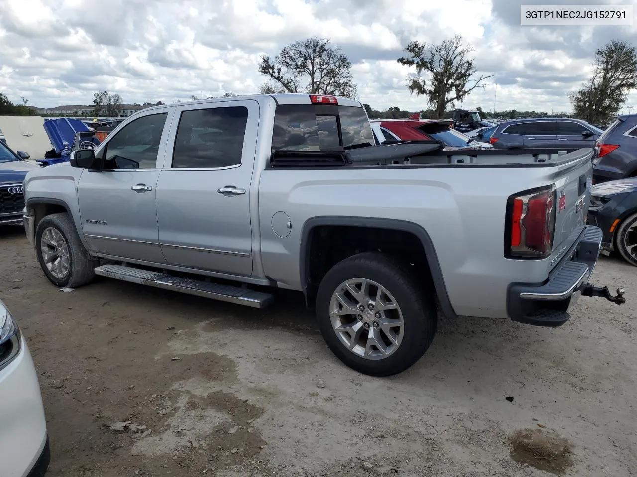 2018 GMC Sierra C1500 Slt VIN: 3GTP1NEC2JG152791 Lot: 74541934