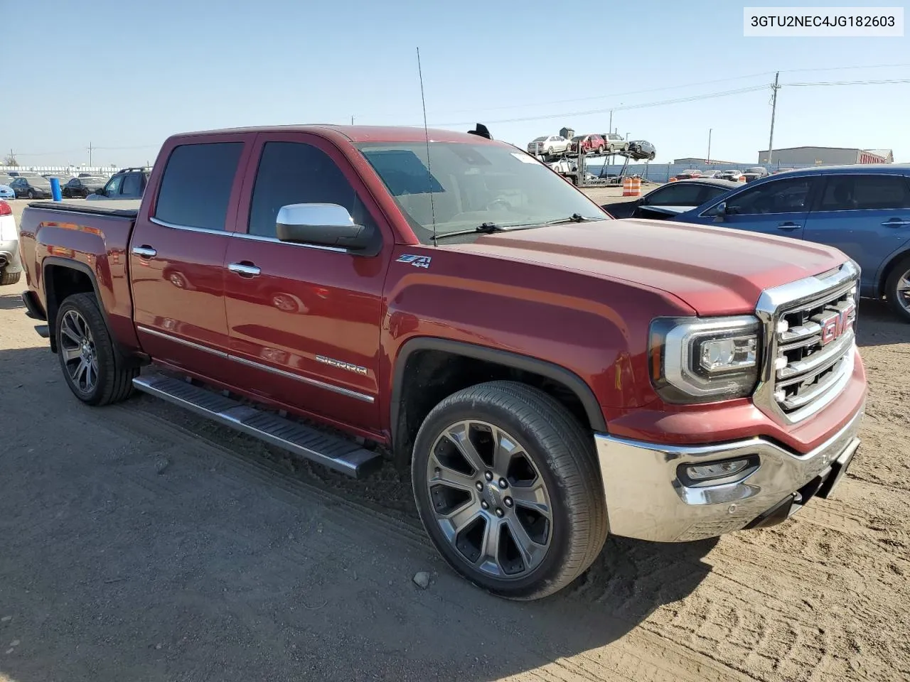 2018 GMC Sierra K1500 Slt VIN: 3GTU2NEC4JG182603 Lot: 74571134