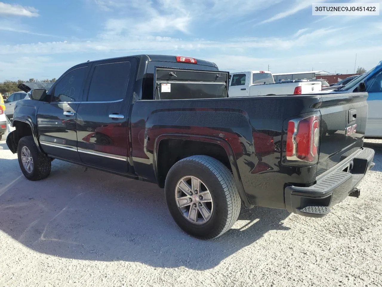 2018 GMC Sierra K1500 Slt VIN: 3GTU2NEC9JG451422 Lot: 74657584