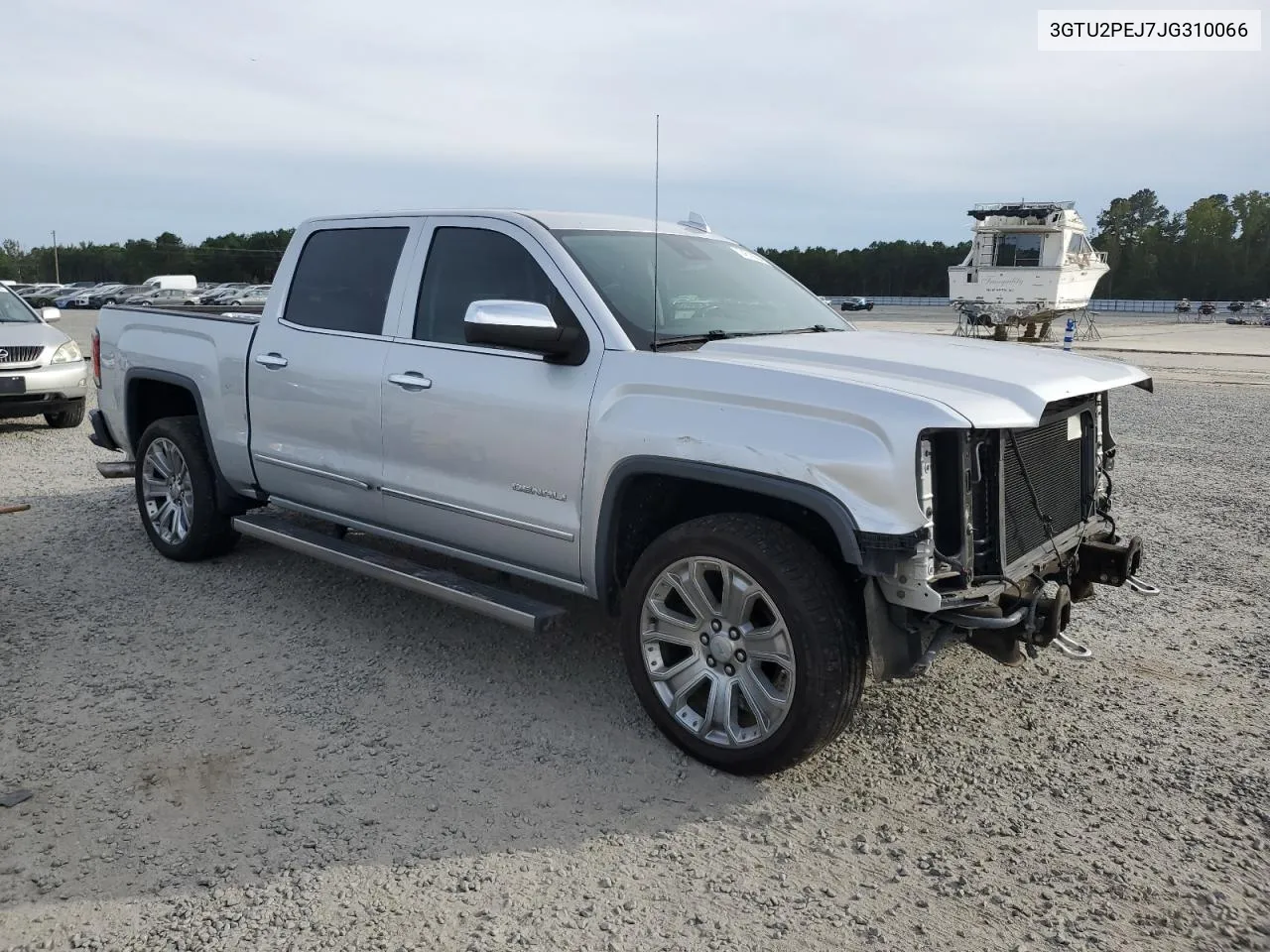 2018 GMC Sierra K1500 Denali VIN: 3GTU2PEJ7JG310066 Lot: 74678604