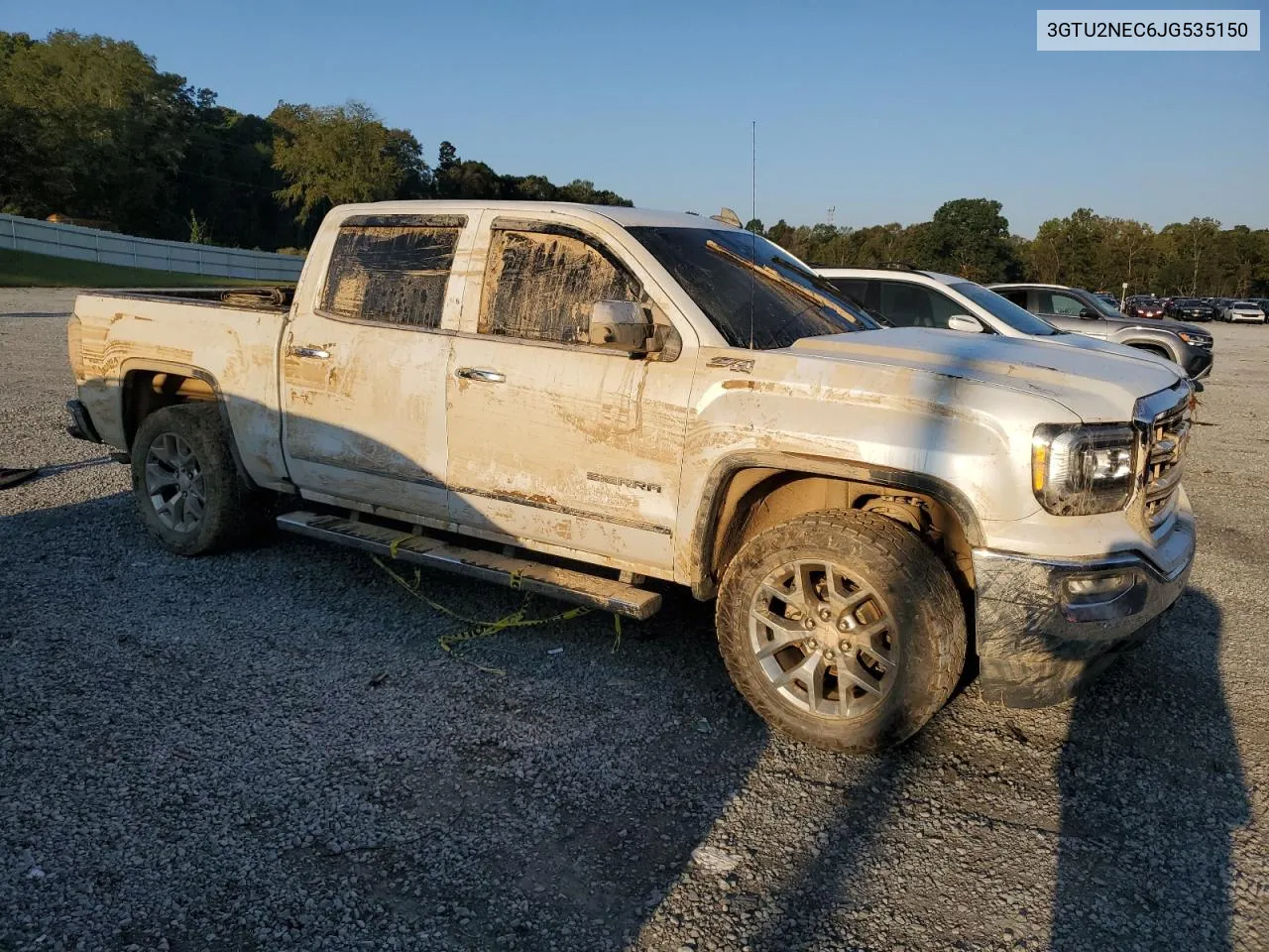 3GTU2NEC6JG535150 2018 GMC Sierra K1500 Slt