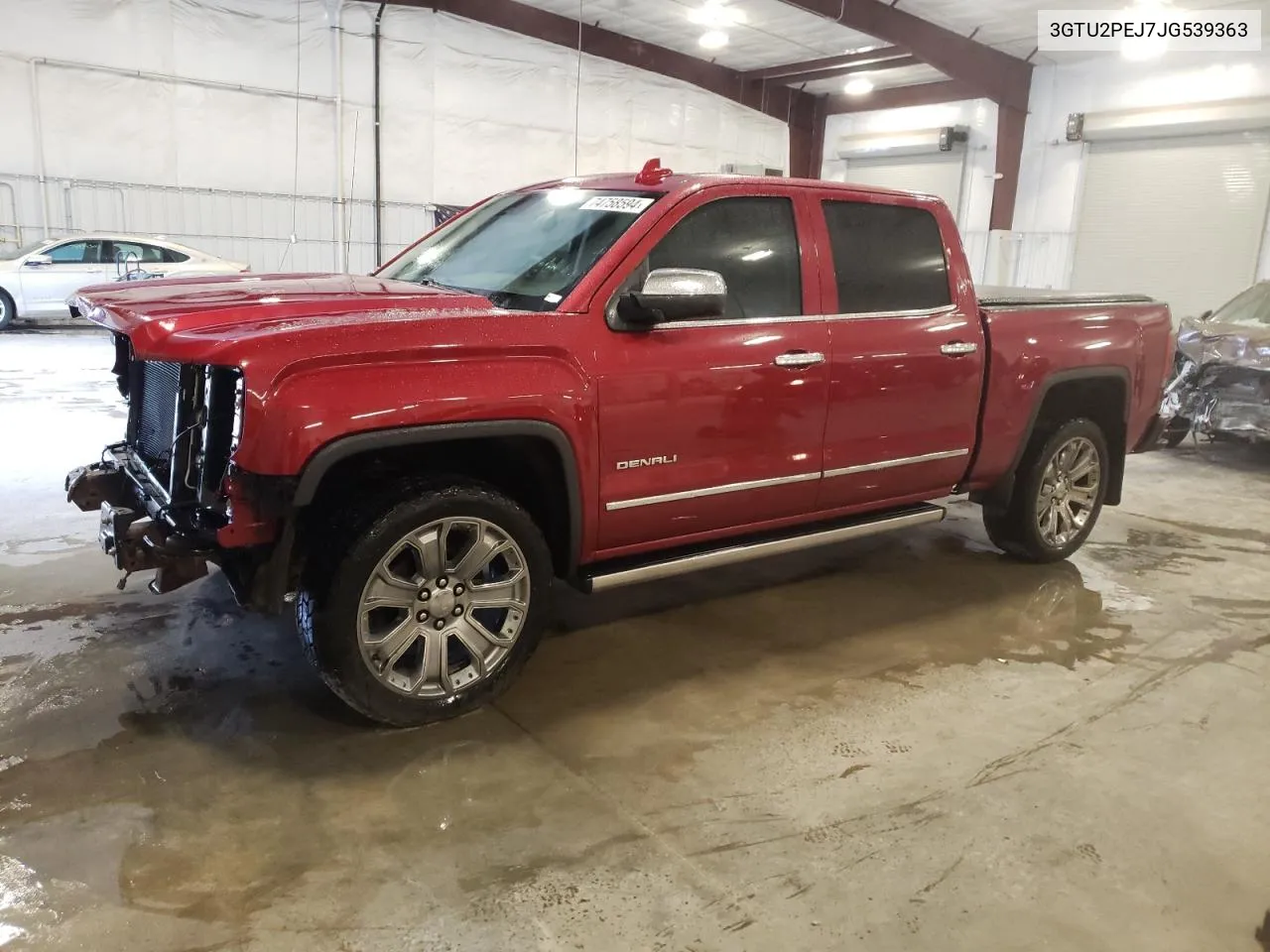 2018 GMC Sierra K1500 Denali VIN: 3GTU2PEJ7JG539363 Lot: 74758594