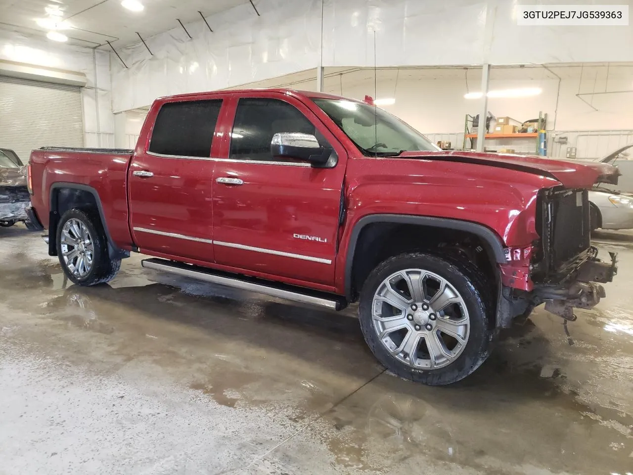 2018 GMC Sierra K1500 Denali VIN: 3GTU2PEJ7JG539363 Lot: 74758594