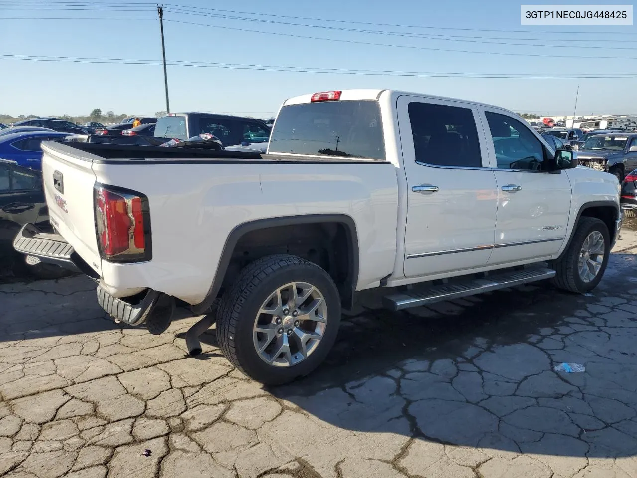 2018 GMC Sierra C1500 Slt VIN: 3GTP1NEC0JG448425 Lot: 74985964