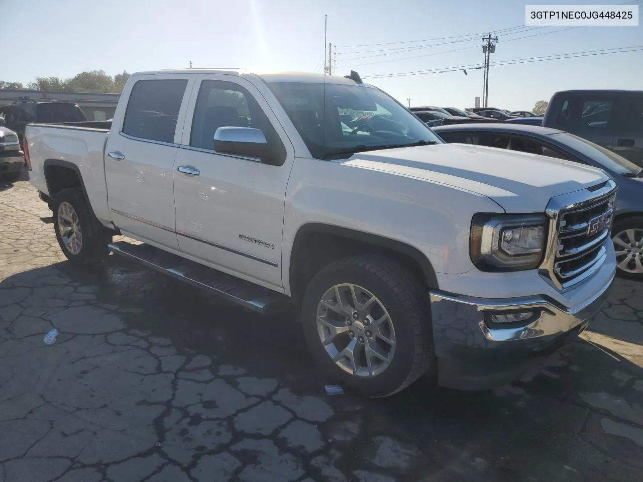 2018 GMC Sierra C1500 Slt VIN: 3GTP1NEC0JG448425 Lot: 74985964