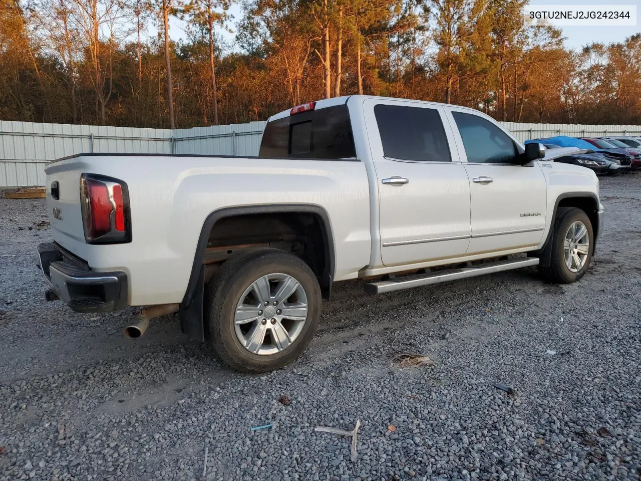 2018 GMC Sierra K1500 Slt VIN: 3GTU2NEJ2JG242344 Lot: 75030534