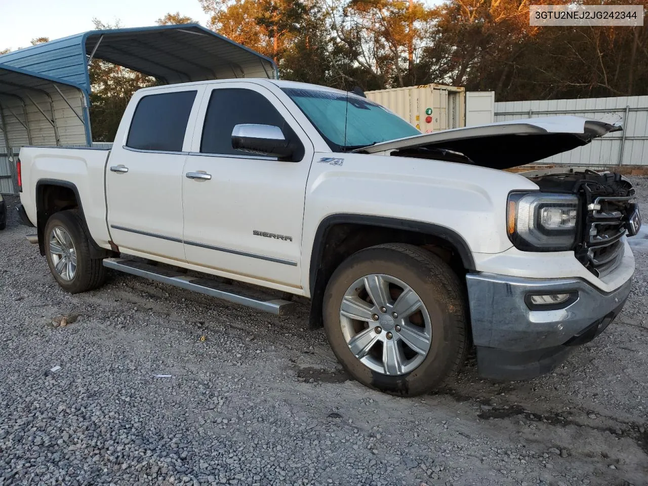 2018 GMC Sierra K1500 Slt VIN: 3GTU2NEJ2JG242344 Lot: 75030534