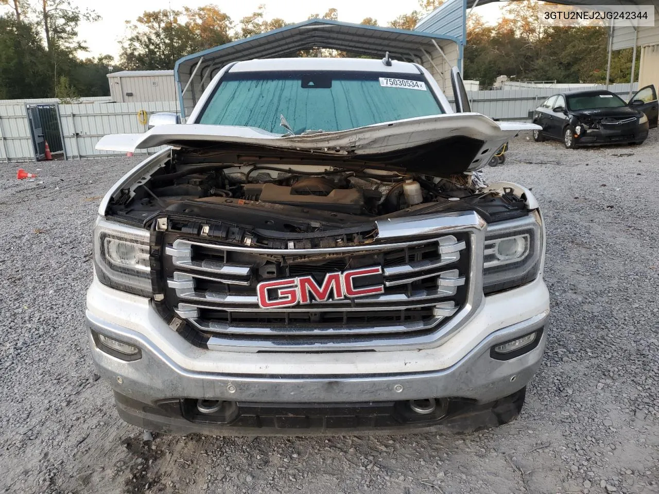 2018 GMC Sierra K1500 Slt VIN: 3GTU2NEJ2JG242344 Lot: 75030534