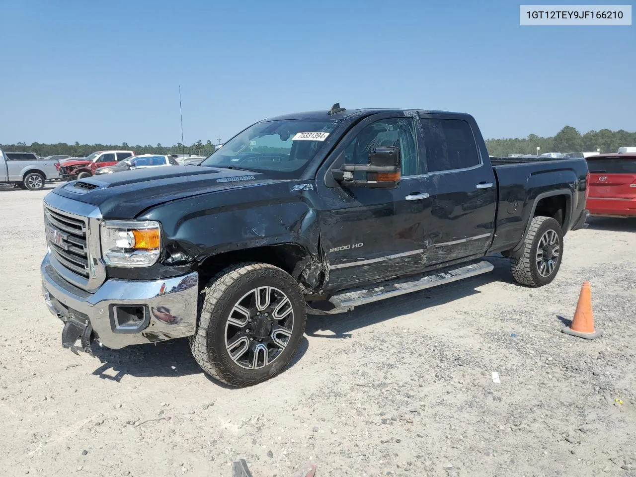 2018 GMC Sierra K2500 Slt VIN: 1GT12TEY9JF166210 Lot: 75331394