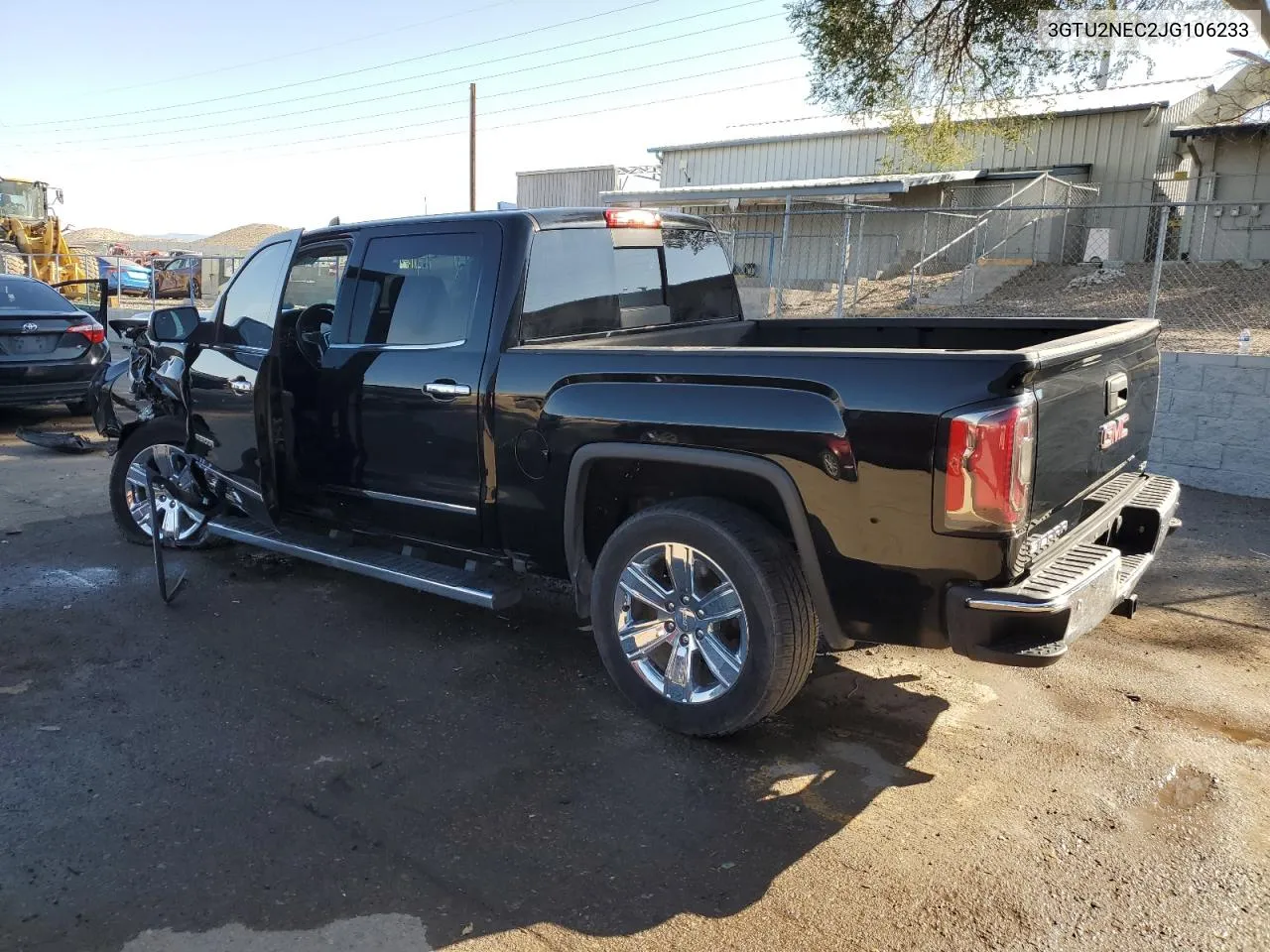 2018 GMC Sierra K1500 Slt VIN: 3GTU2NEC2JG106233 Lot: 75461894