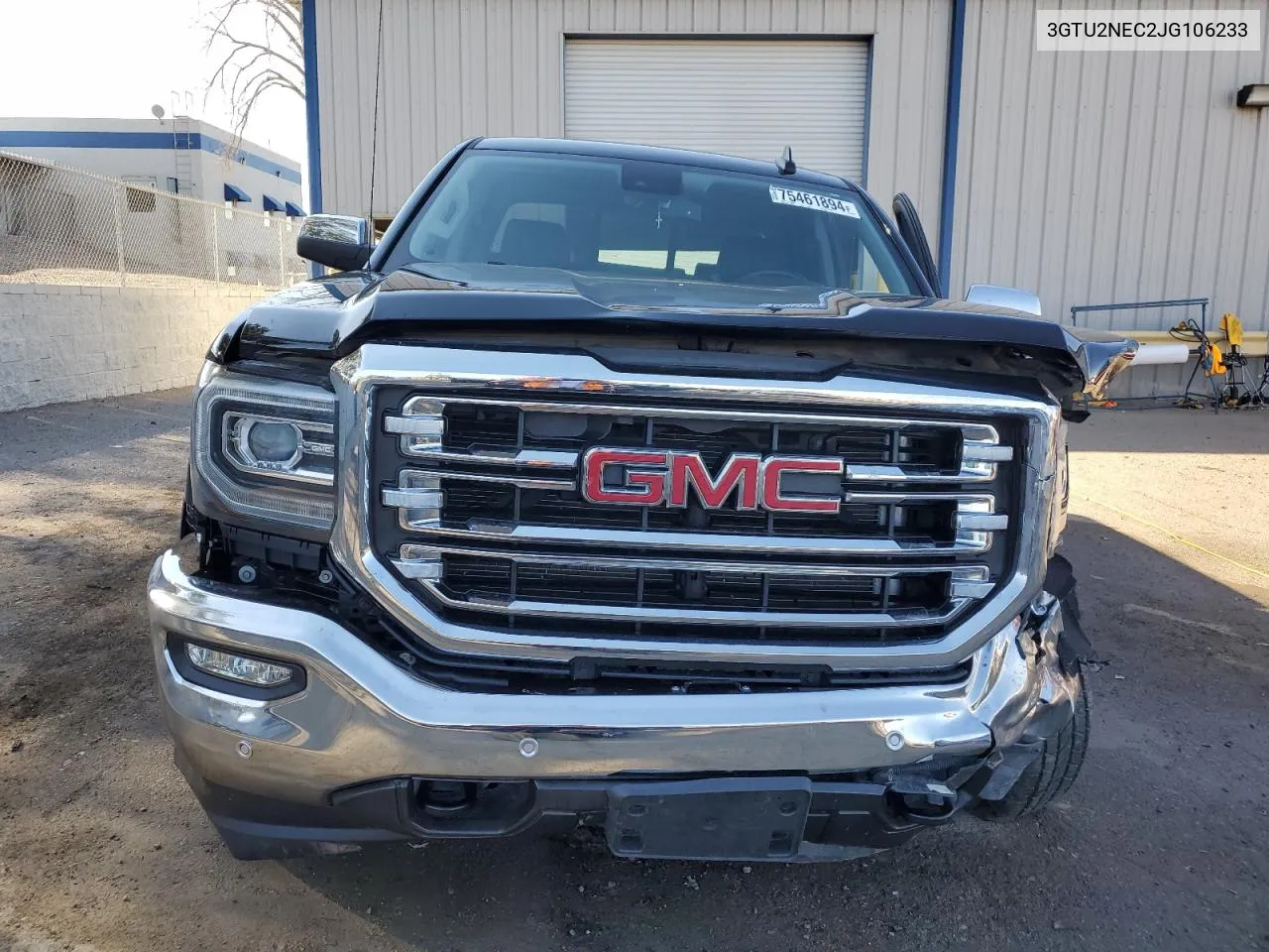 2018 GMC Sierra K1500 Slt VIN: 3GTU2NEC2JG106233 Lot: 75461894