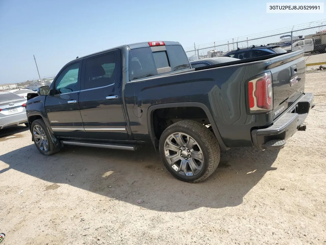 2018 GMC Sierra K1500 Denali VIN: 3GTU2PEJ8JG529991 Lot: 75645794