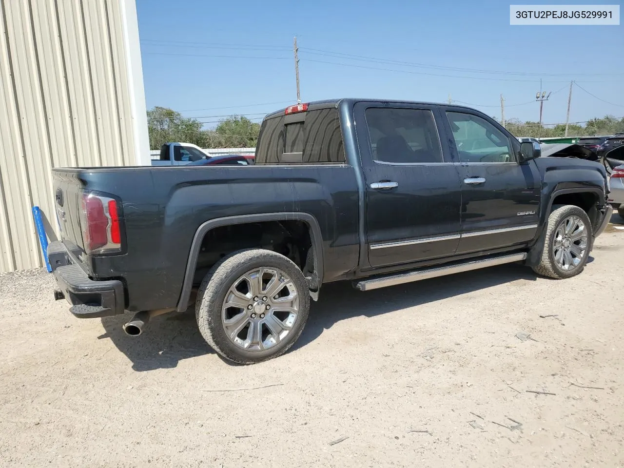 2018 GMC Sierra K1500 Denali VIN: 3GTU2PEJ8JG529991 Lot: 75645794