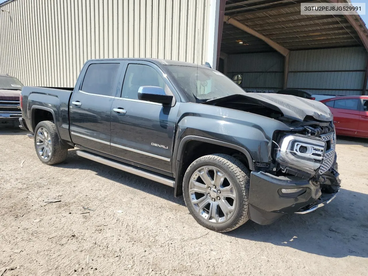 2018 GMC Sierra K1500 Denali VIN: 3GTU2PEJ8JG529991 Lot: 75645794