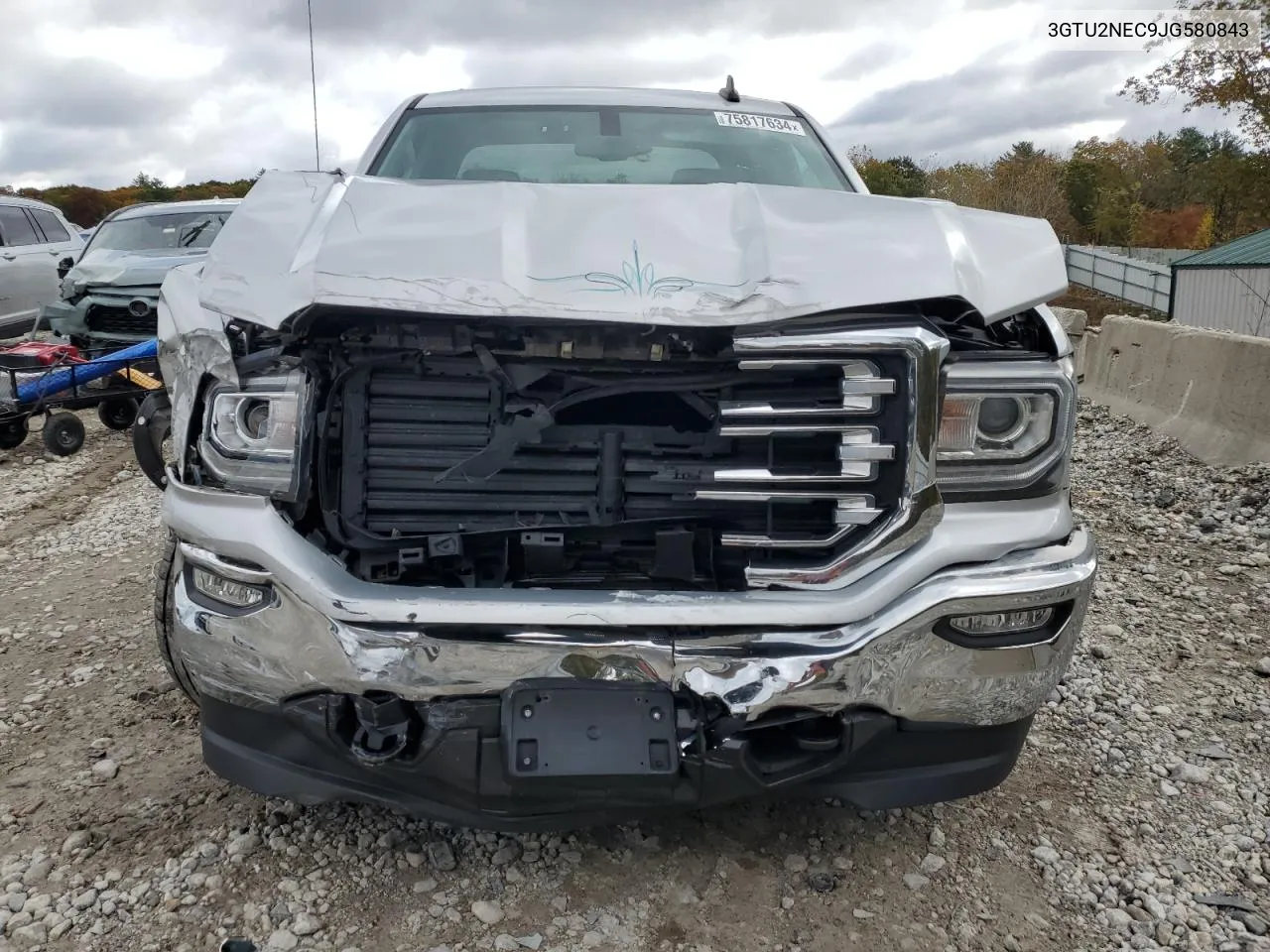 3GTU2NEC9JG580843 2018 GMC Sierra K1500 Slt