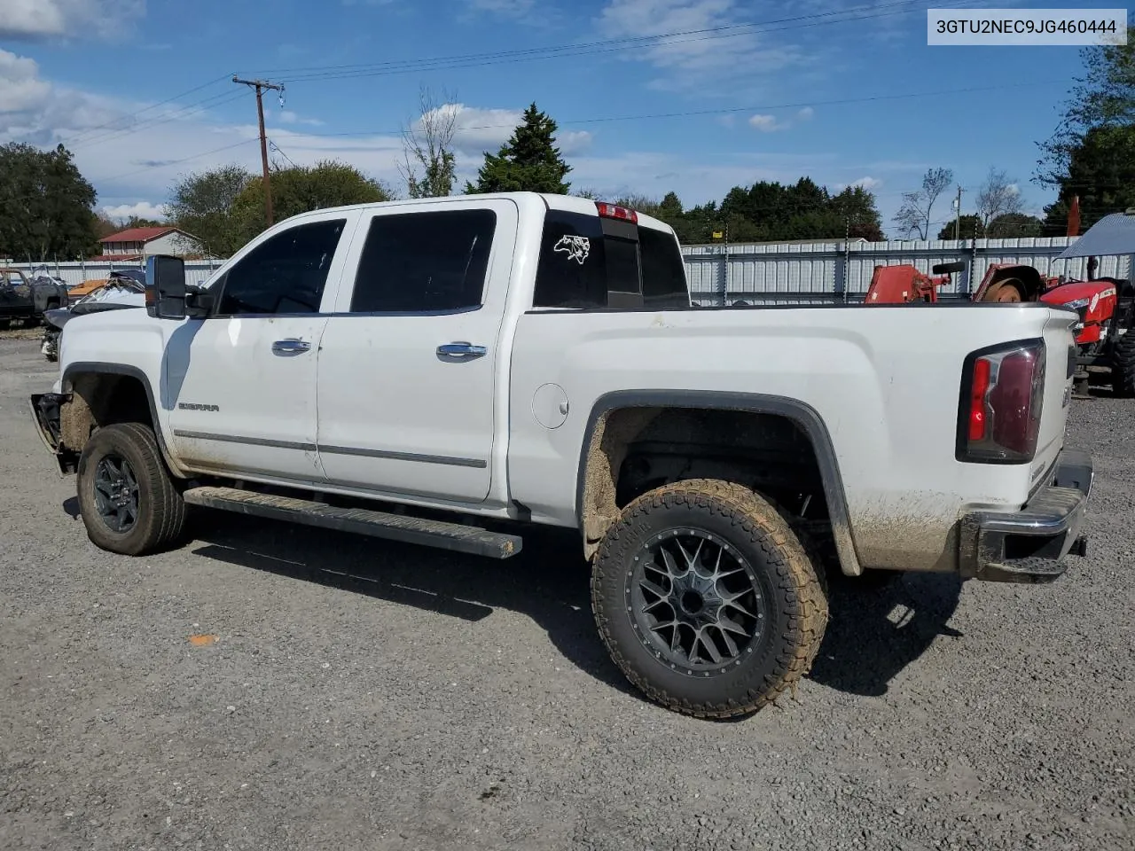 2018 GMC Sierra K1500 Slt VIN: 3GTU2NEC9JG460444 Lot: 75852124