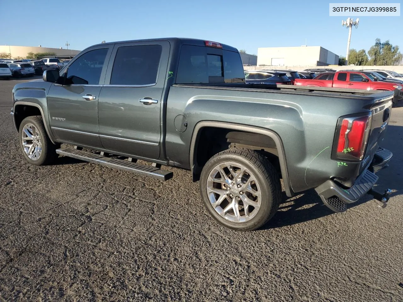 2018 GMC Sierra C1500 Slt VIN: 3GTP1NEC7JG399885 Lot: 75885834