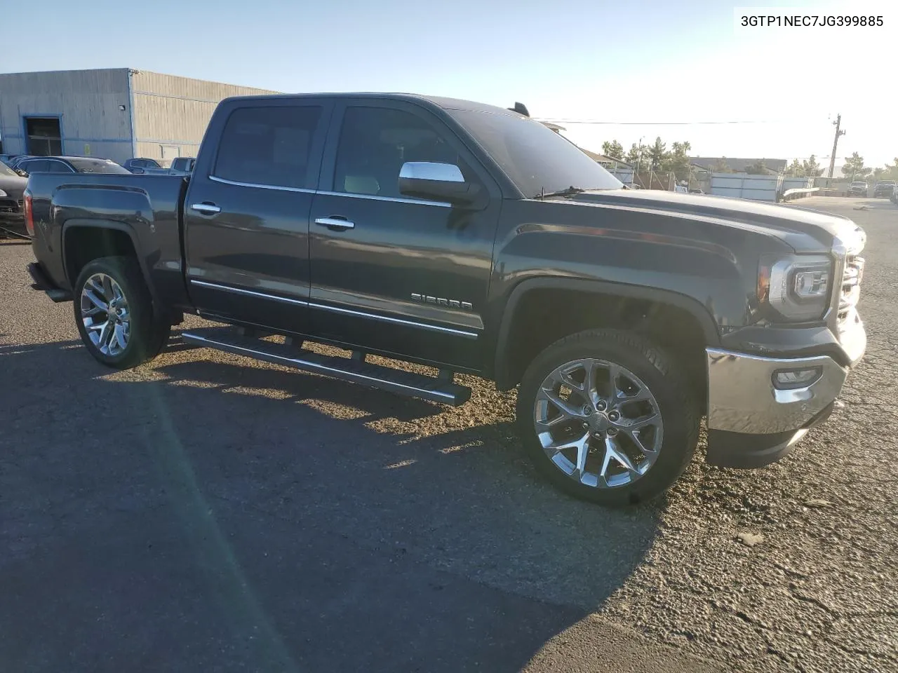 2018 GMC Sierra C1500 Slt VIN: 3GTP1NEC7JG399885 Lot: 75885834