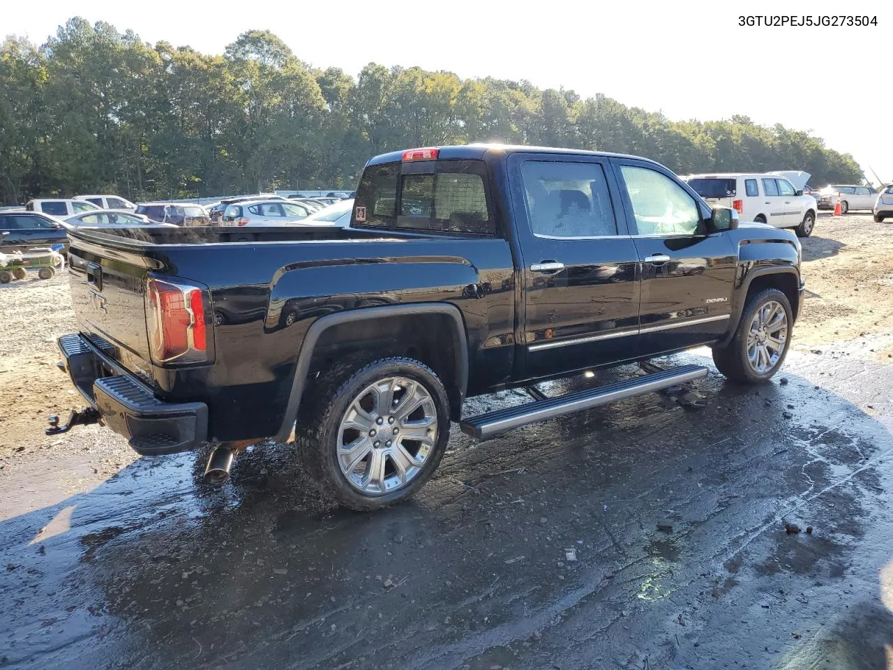 2018 GMC Sierra K1500 Denali VIN: 3GTU2PEJ5JG273504 Lot: 75988884