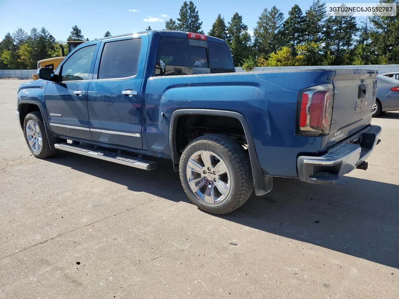 2018 GMC Sierra K1500 Slt VIN: 3GTU2NEC6JG552787 Lot: 76027474