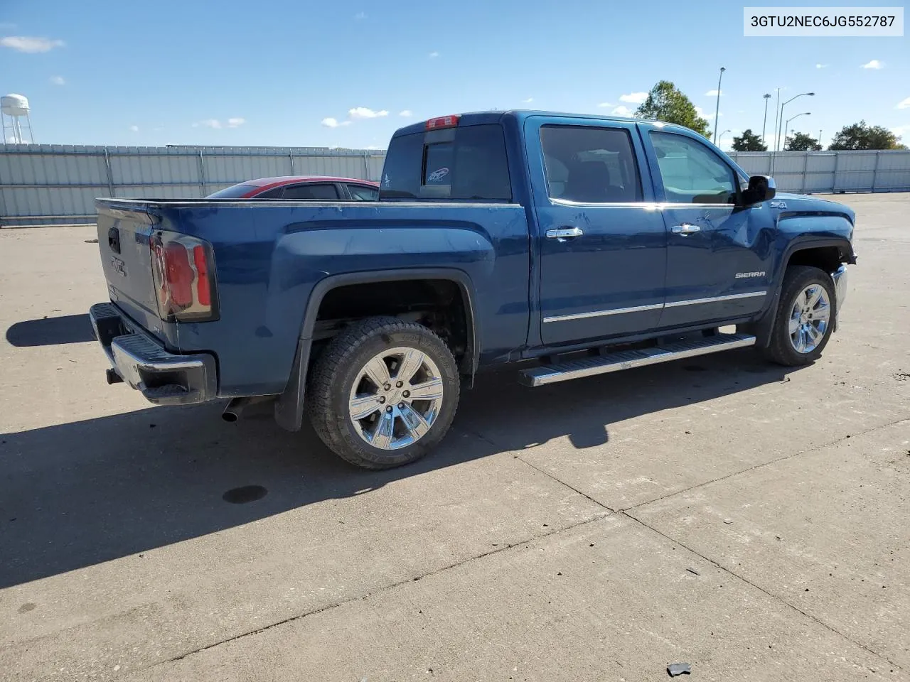 2018 GMC Sierra K1500 Slt VIN: 3GTU2NEC6JG552787 Lot: 76027474