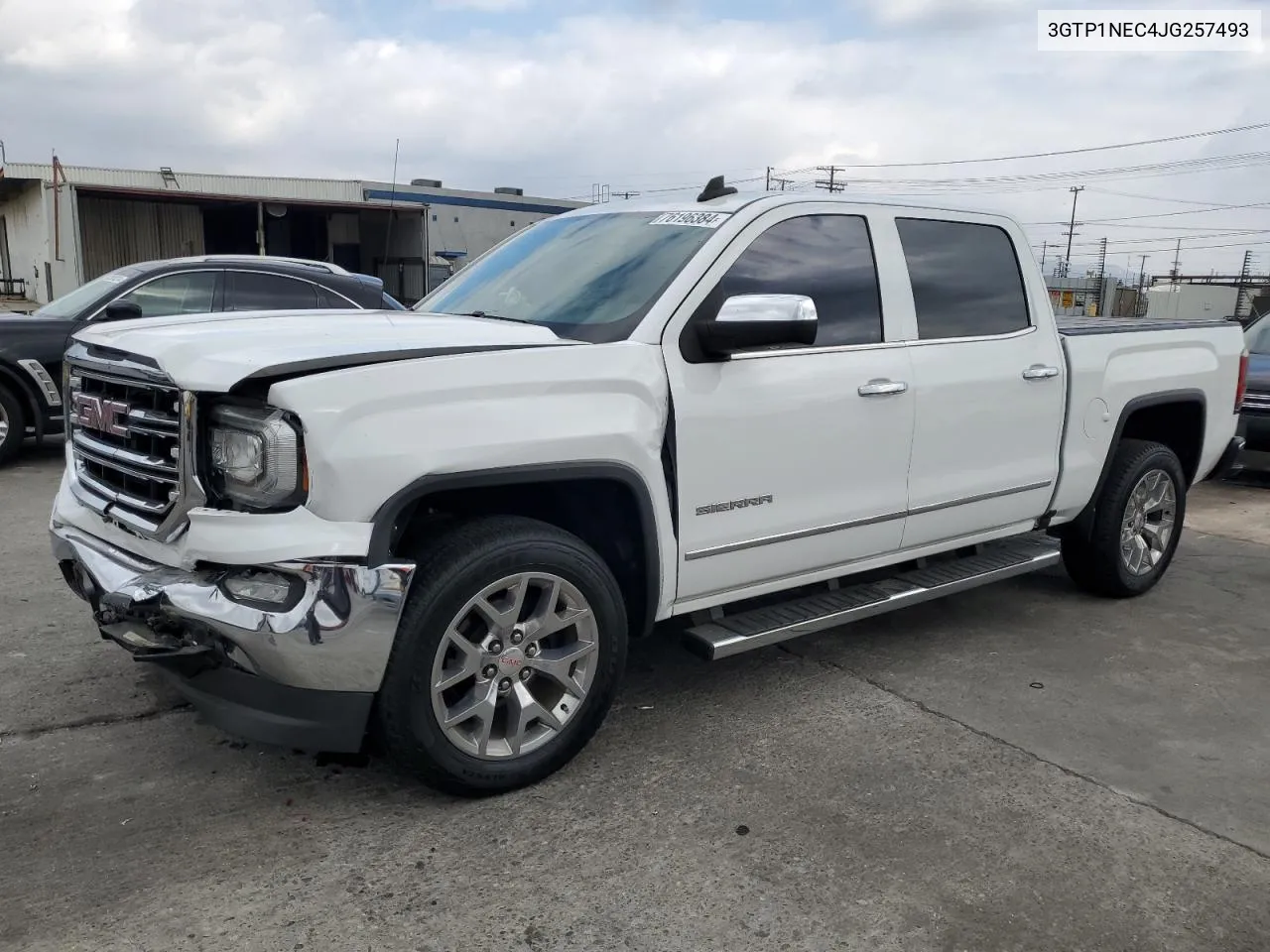 2018 GMC Sierra C1500 Slt VIN: 3GTP1NEC4JG257493 Lot: 76196384