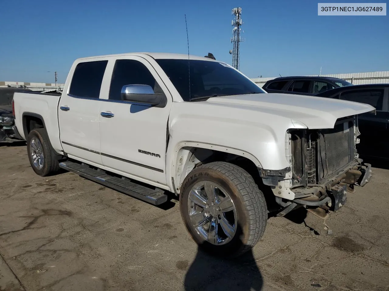 2018 GMC Sierra C1500 Slt VIN: 3GTP1NEC1JG627489 Lot: 76382824