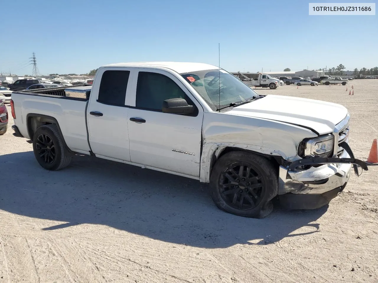 2018 GMC Sierra C1500 VIN: 1GTR1LEH0JZ311686 Lot: 76391764