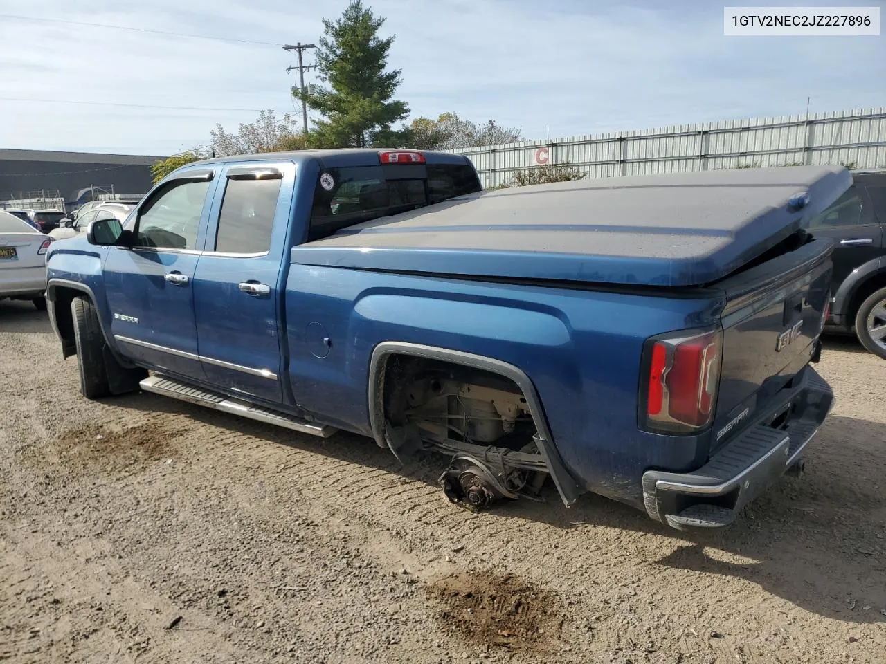 2018 GMC Sierra K1500 Slt VIN: 1GTV2NEC2JZ227896 Lot: 76686054