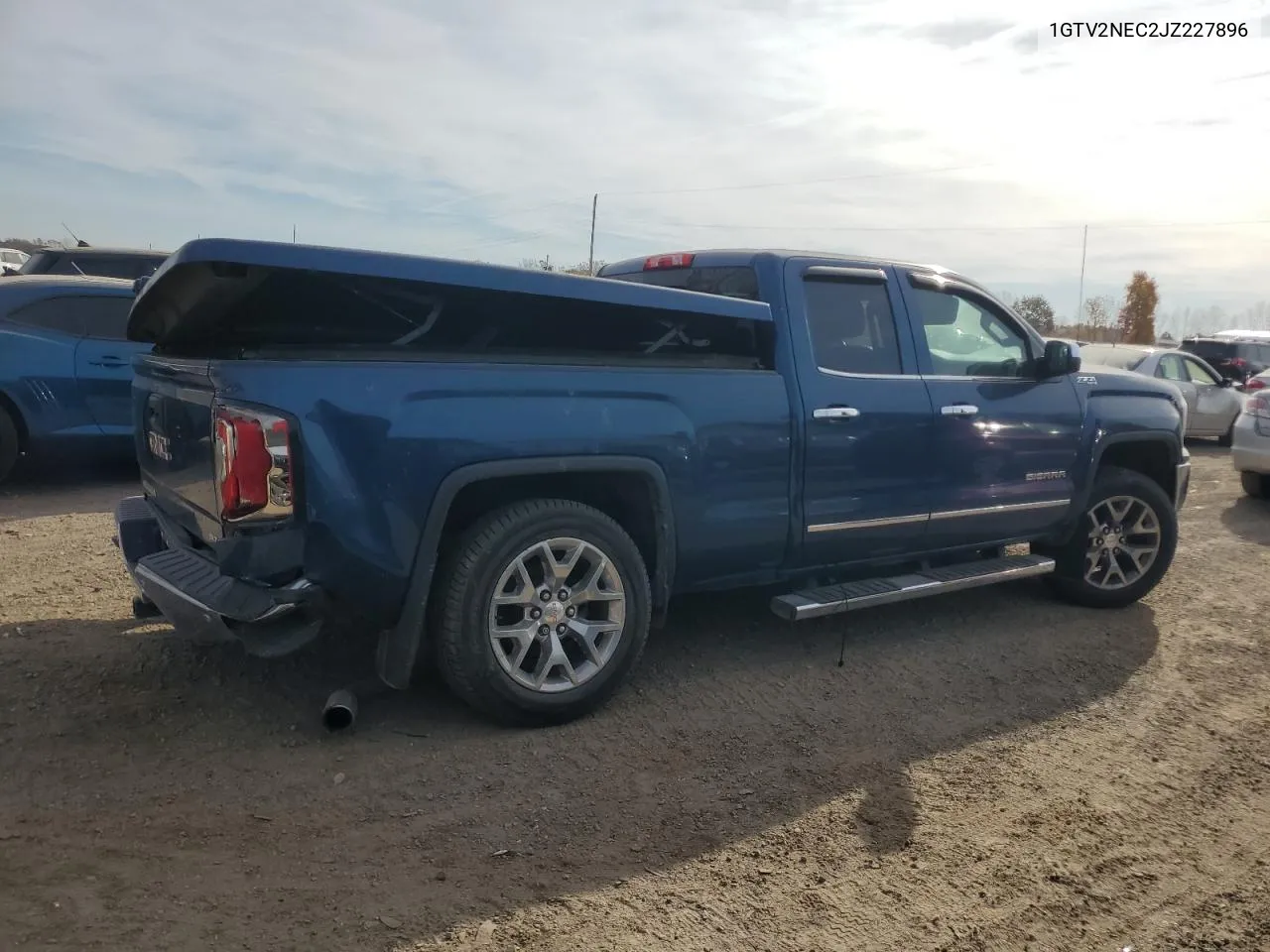 2018 GMC Sierra K1500 Slt VIN: 1GTV2NEC2JZ227896 Lot: 76686054