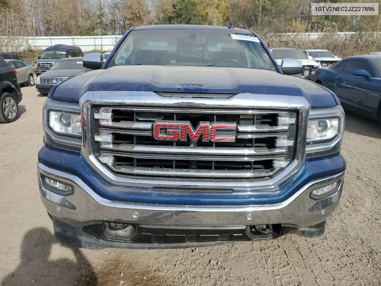 1GTV2NEC2JZ227896 2018 GMC Sierra K1500 Slt